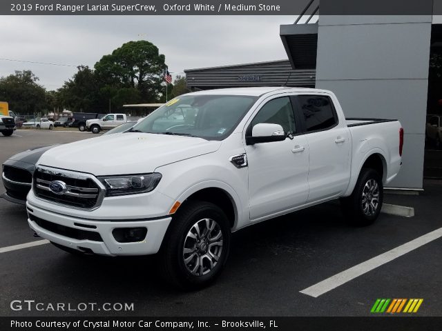 2019 Ford Ranger Lariat SuperCrew in Oxford White