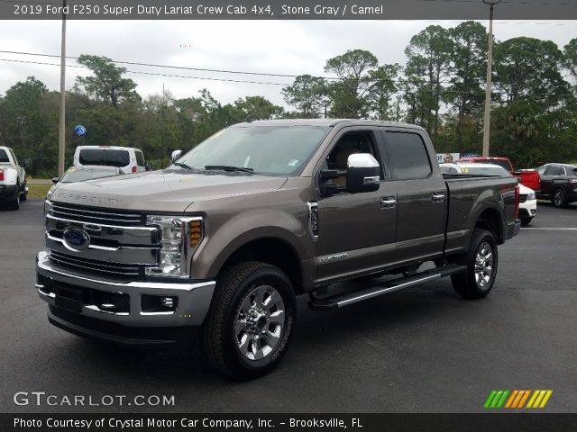 2019 Ford F250 Super Duty Lariat Crew Cab 4x4 in Stone Gray