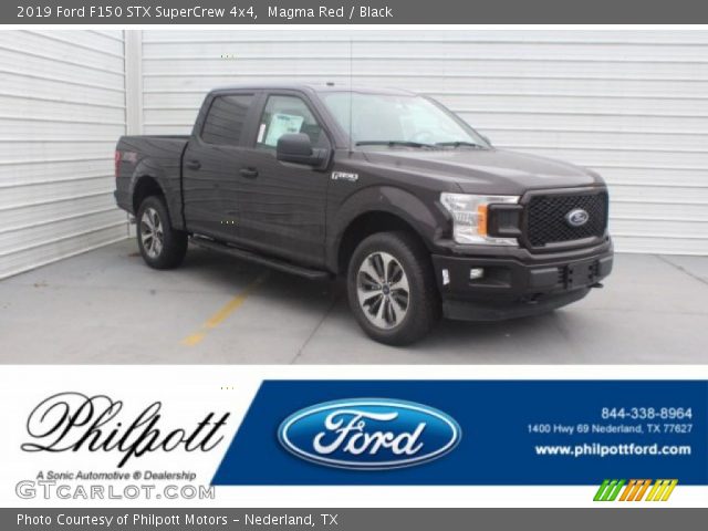 2019 Ford F150 STX SuperCrew 4x4 in Magma Red