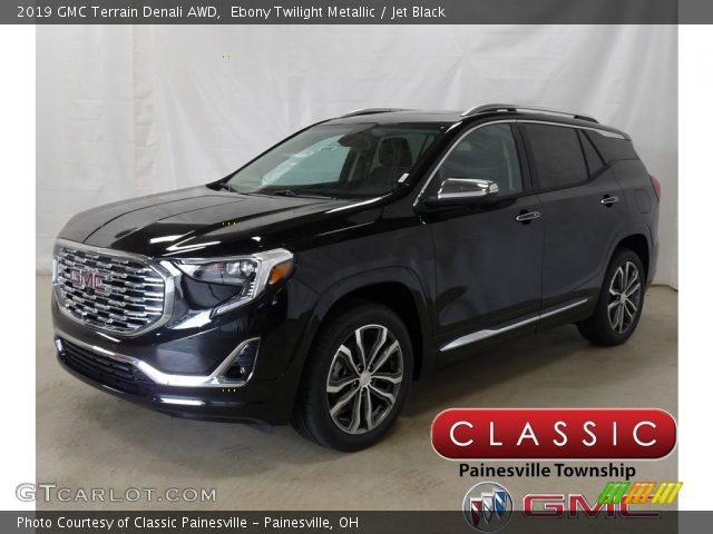 2019 GMC Terrain Denali AWD in Ebony Twilight Metallic