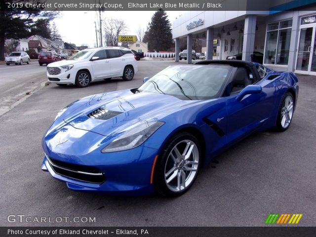 2019 Chevrolet Corvette Stingray Coupe in Elkhart Lake Blue Metallic