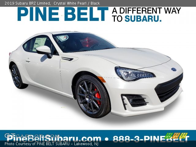 2019 Subaru BRZ Limited in Crystal White Pearl