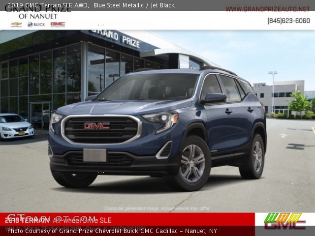 2019 GMC Terrain SLE AWD in Blue Steel Metallic