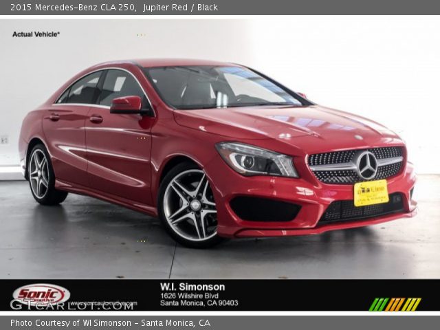 2015 Mercedes-Benz CLA 250 in Jupiter Red