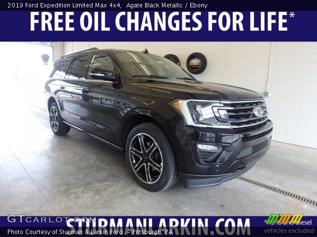 2019 Ford Expedition Limited Max 4x4 in Agate Black Metallic