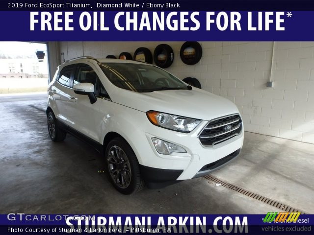 2019 Ford EcoSport Titanium in Diamond White