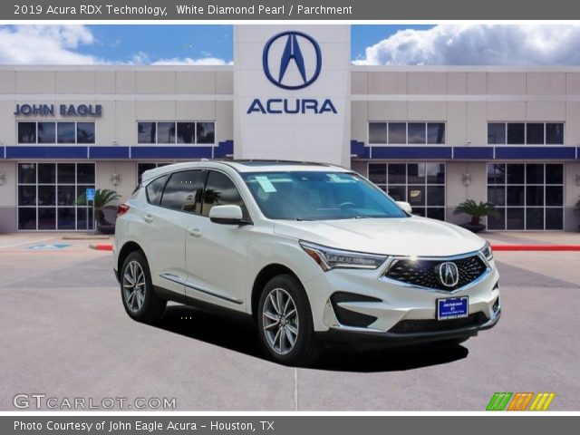 2019 Acura RDX Technology in White Diamond Pearl