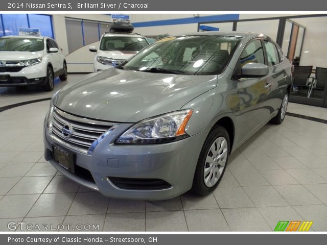 2014 Nissan Sentra S in Brilliant Silver