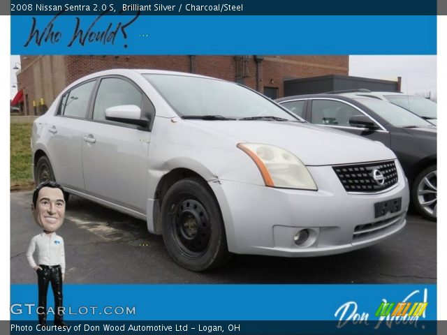 2008 Nissan Sentra 2.0 S in Brilliant Silver