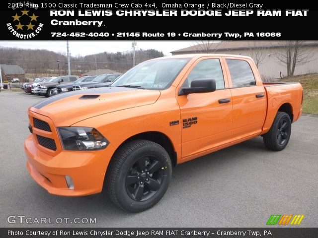 2019 Ram 1500 Classic Tradesman Crew Cab 4x4 in Omaha Orange