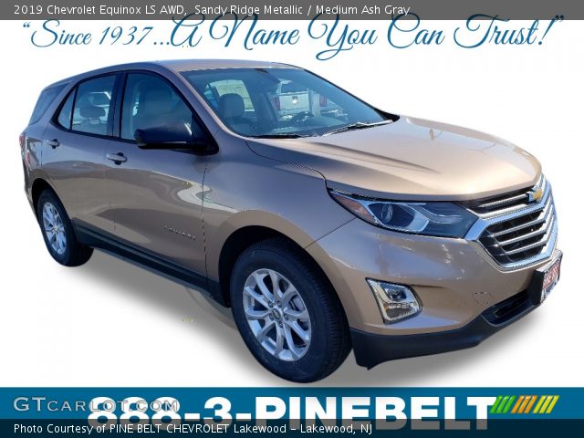 2019 Chevrolet Equinox LS AWD in Sandy Ridge Metallic