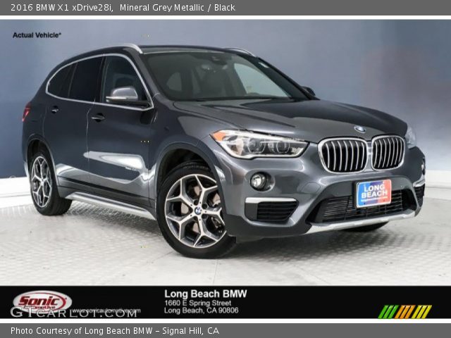2016 BMW X1 xDrive28i in Mineral Grey Metallic