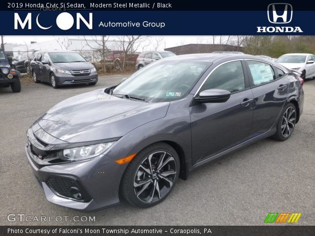 2019 Honda Civic Si Sedan in Modern Steel Metallic