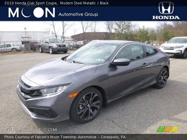 2019 Honda Civic Sport Coupe in Modern Steel Metallic