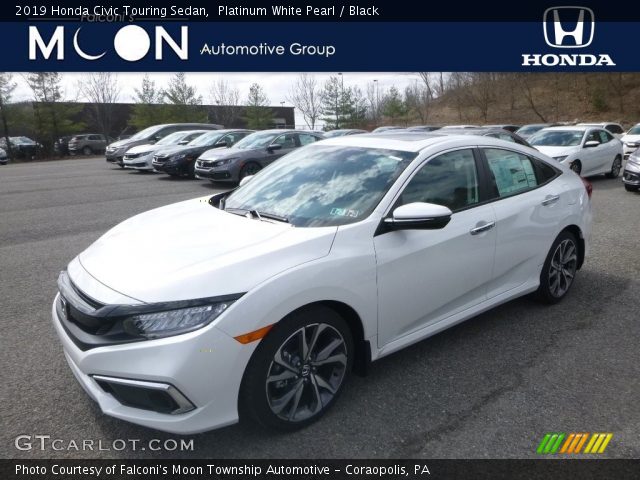 2019 Honda Civic Touring Sedan in Platinum White Pearl