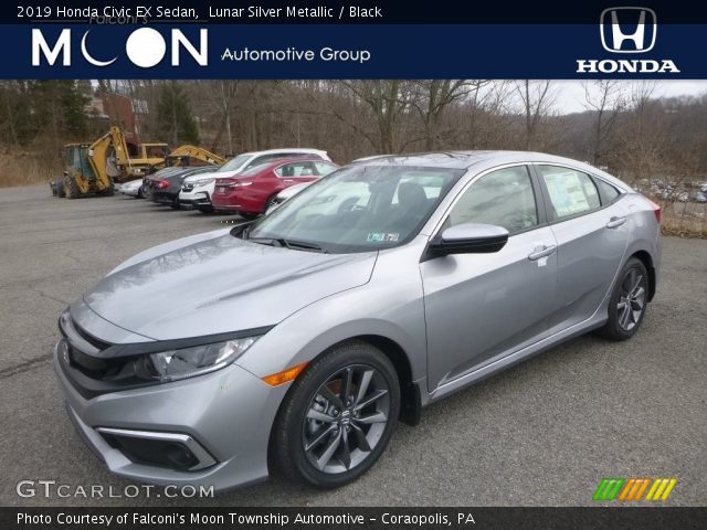 2019 Honda Civic EX Sedan in Lunar Silver Metallic