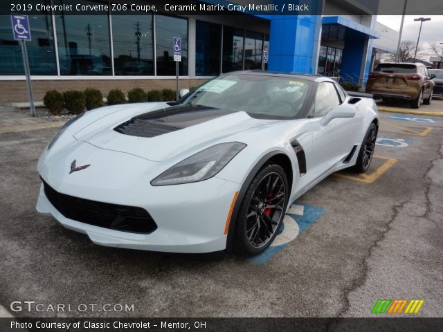 2019 Chevrolet Corvette Z06 Coupe in Ceramic Matrix Gray Metallic