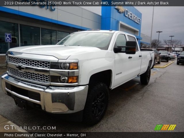 2019 Chevrolet Silverado 2500HD Work Truck Crew Cab 4WD in Summit White
