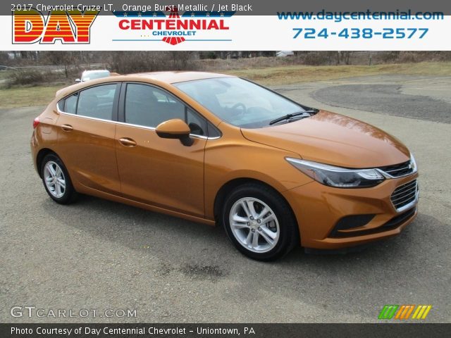 2017 Chevrolet Cruze LT in Orange Burst Metallic