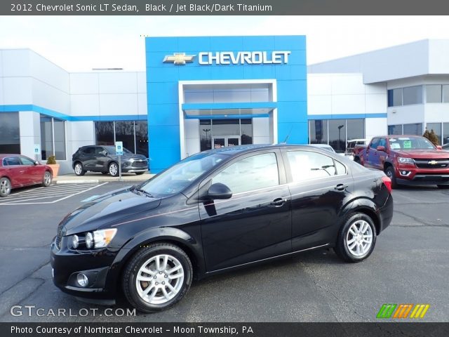 2012 Chevrolet Sonic LT Sedan in Black