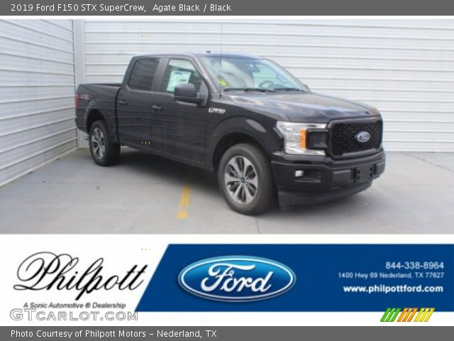 2019 Ford F150 STX SuperCrew in Agate Black