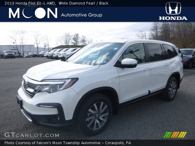 2019 Honda Pilot EX-L AWD in White Diamond Pearl