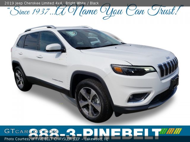 2019 Jeep Cherokee Limited 4x4 in Bright White