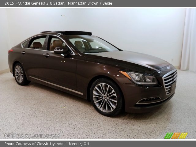 2015 Hyundai Genesis 3.8 Sedan in Manhattan Brown