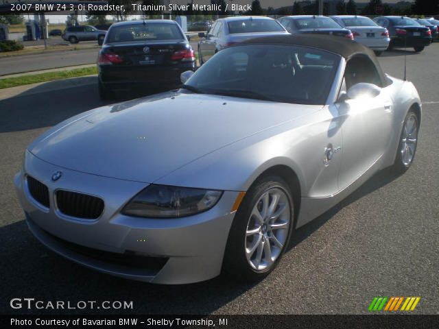 2007 BMW Z4 3.0i Roadster in Titanium Silver Metallic