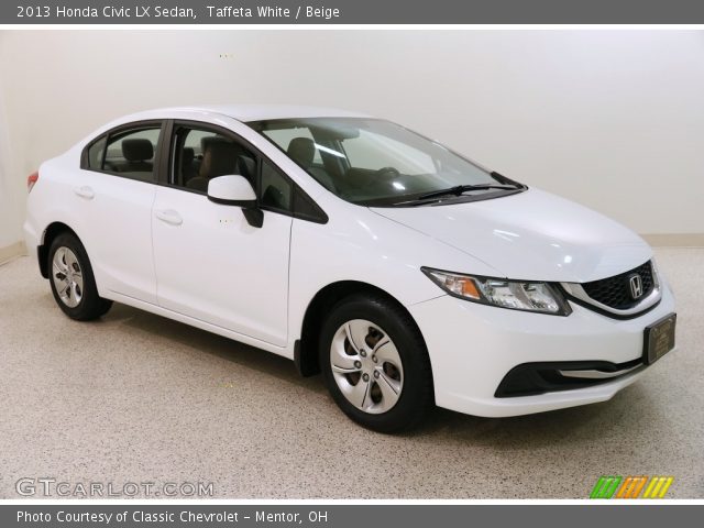 2013 Honda Civic LX Sedan in Taffeta White