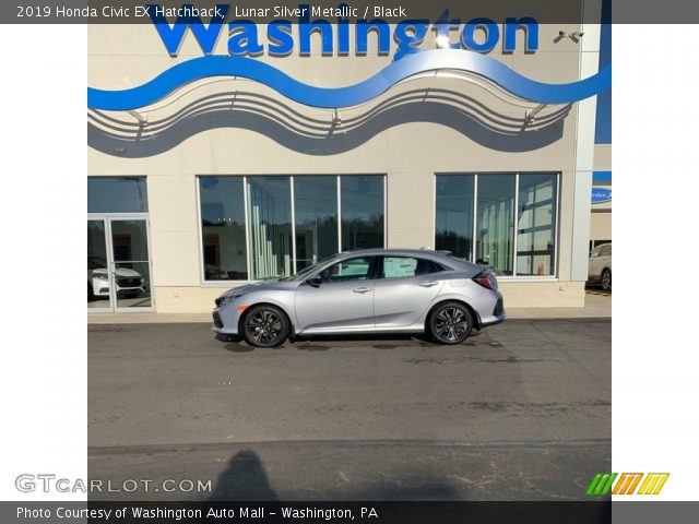 2019 Honda Civic EX Hatchback in Lunar Silver Metallic