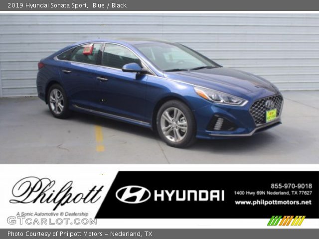 2019 Hyundai Sonata Sport in Blue
