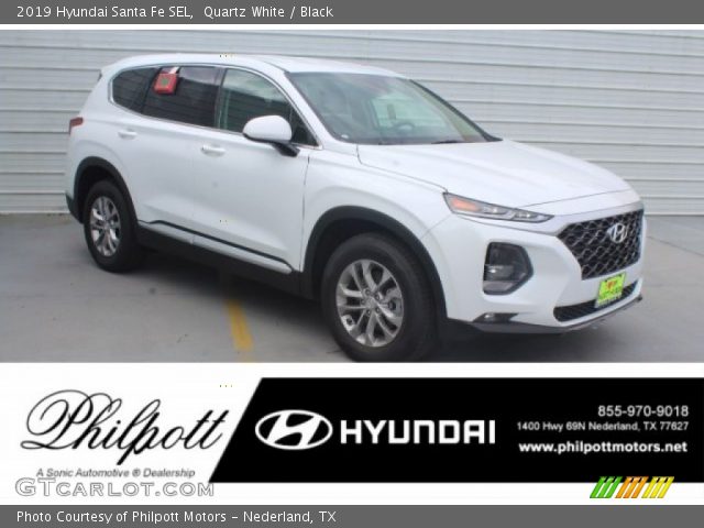 2019 Hyundai Santa Fe SEL in Quartz White
