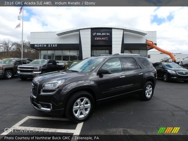 2016 GMC Acadia SLE AWD in Iridium Metallic