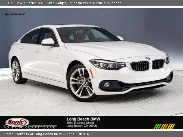 2019 BMW 4 Series 430i Gran Coupe in Mineral White Metallic