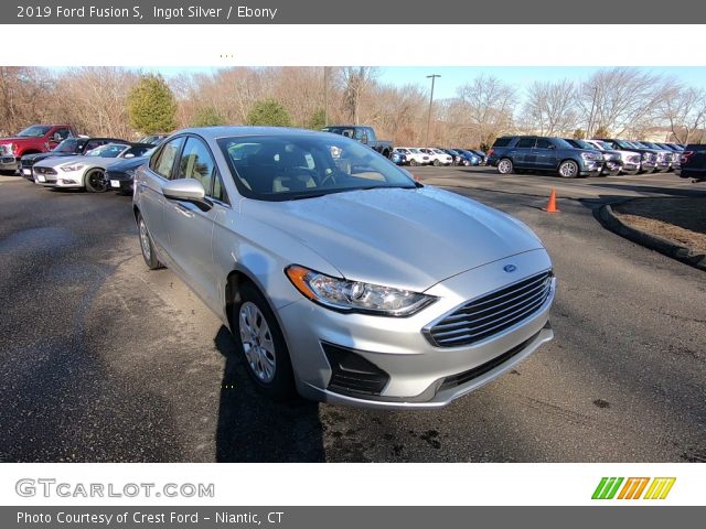 2019 Ford Fusion S in Ingot Silver