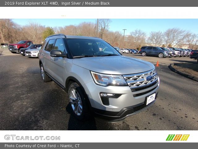 2019 Ford Explorer XLT 4WD in Ingot Silver