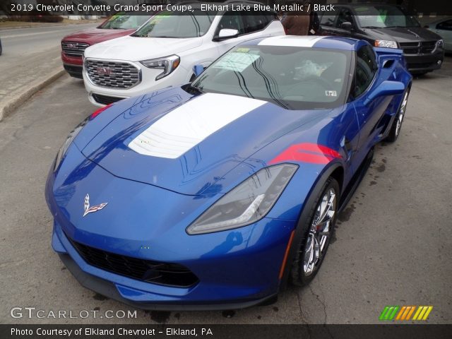 2019 Chevrolet Corvette Grand Sport Coupe in Elkhart Lake Blue Metallic