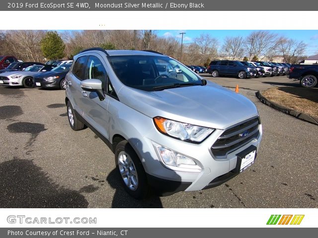 2019 Ford EcoSport SE 4WD in Moondust Silver Metallic