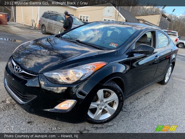 2012 Hyundai Elantra GLS in Midnight Black
