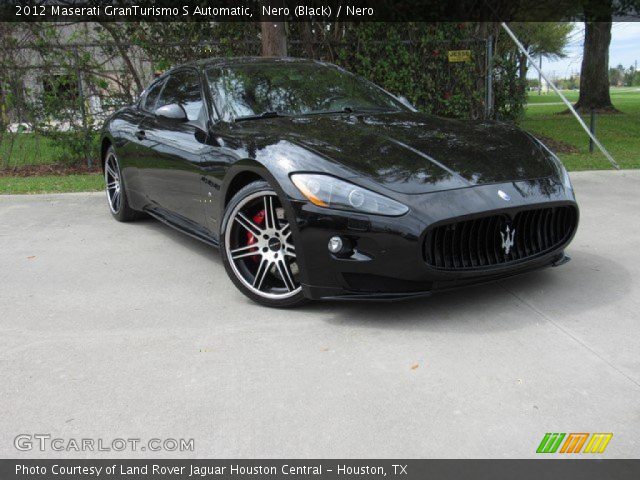 2012 Maserati GranTurismo S Automatic in Nero (Black)