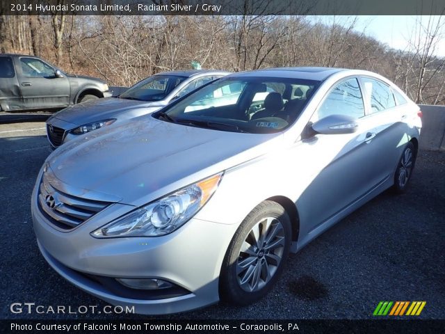 2014 Hyundai Sonata Limited in Radiant Silver
