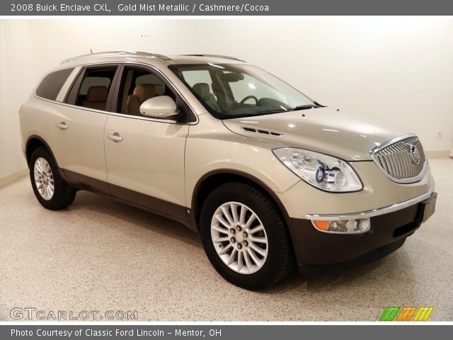 2008 Buick Enclave CXL in Gold Mist Metallic