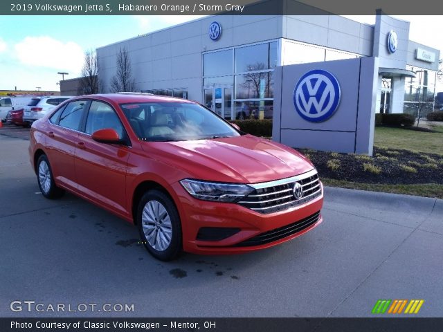2019 Volkswagen Jetta S in Habanero Orange