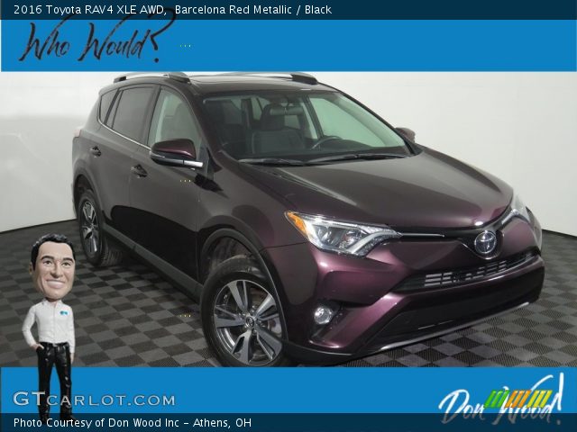 2016 Toyota RAV4 XLE AWD in Barcelona Red Metallic