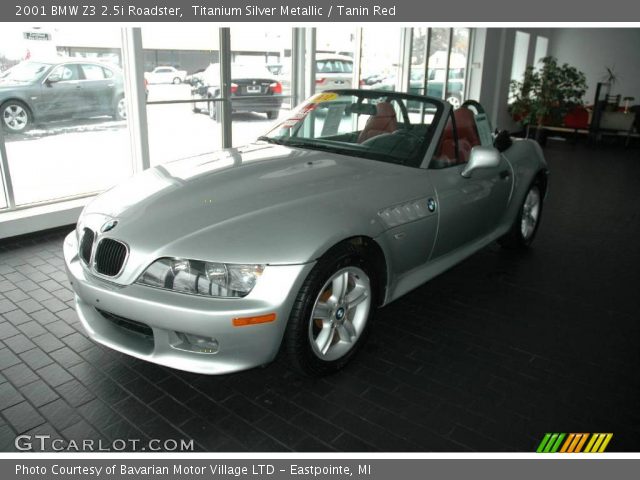 2001 BMW Z3 2.5i Roadster in Titanium Silver Metallic