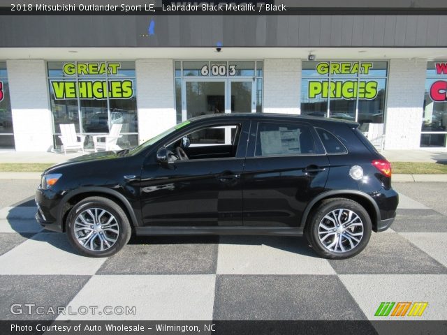 2018 Mitsubishi Outlander Sport LE in Labrador Black Metallic