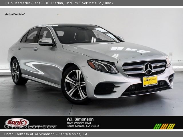 2019 Mercedes-Benz E 300 Sedan in Iridium Silver Metallic