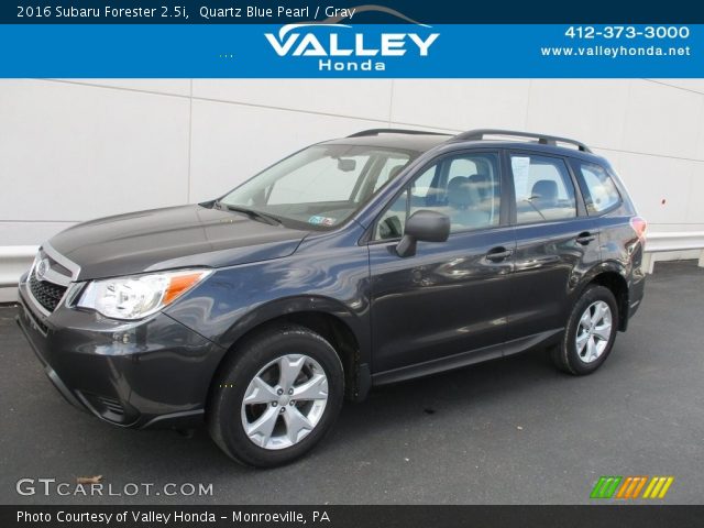 2016 Subaru Forester 2.5i in Quartz Blue Pearl