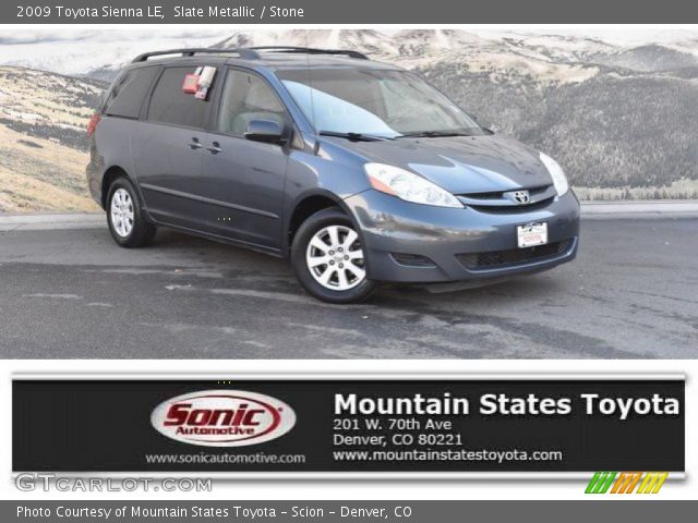2009 Toyota Sienna LE in Slate Metallic